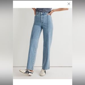Madewell | Paradelle Wash
Pintuck Wide-Leg Jeans